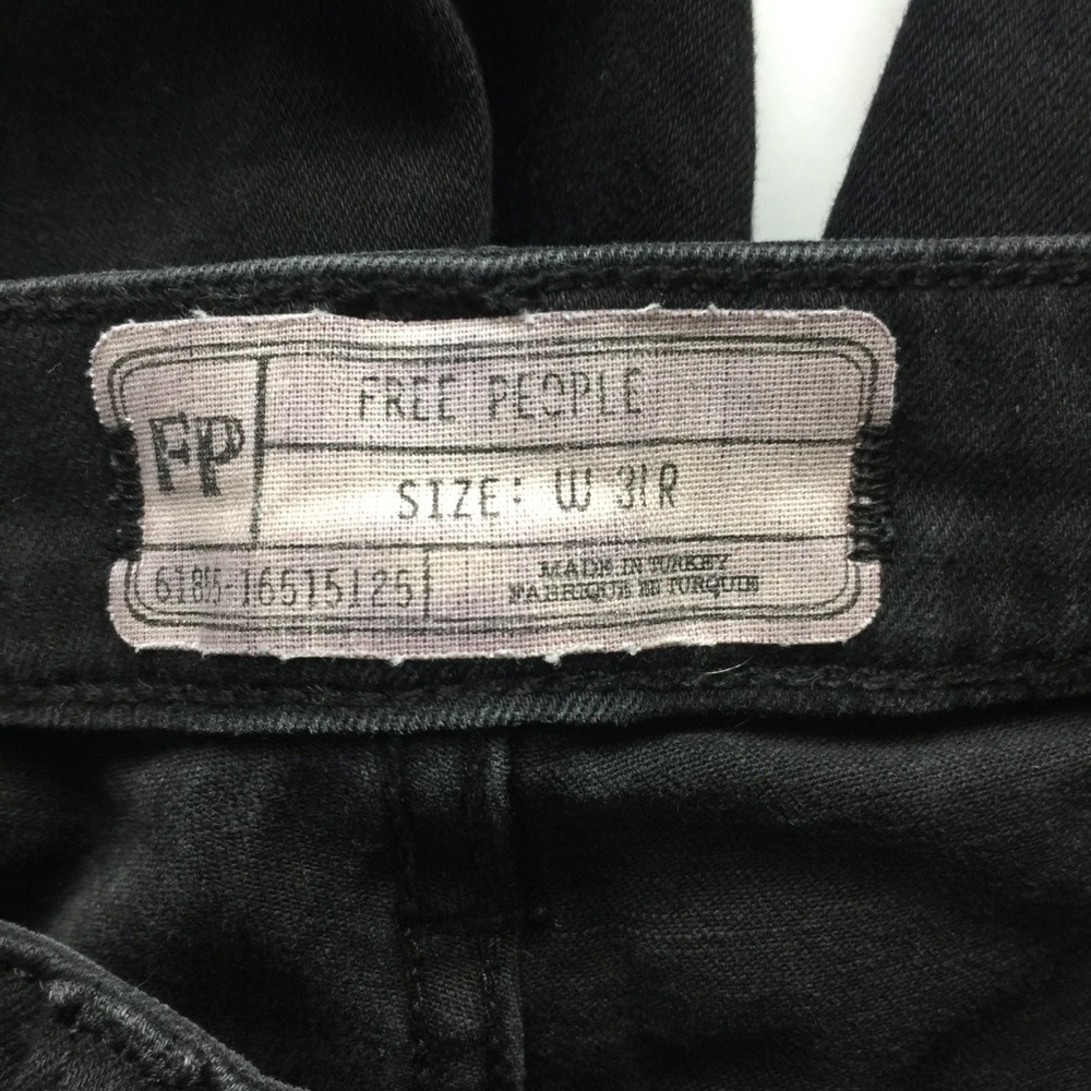 SOLD!! Free People Ankle Step Hem Jeans - Picture 5 of 8